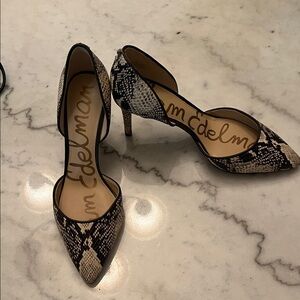 Sam Edelman Telsa D’Orsay Pointy Toe Heels